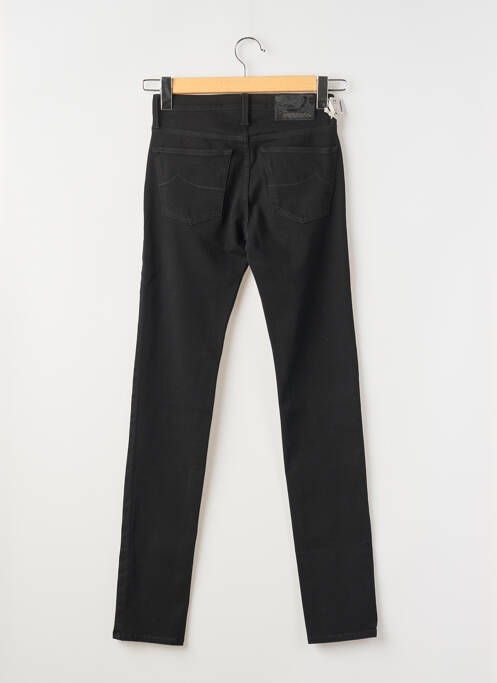 Jeans coupe slim stretch taille normale noir JACOB COHEN femme