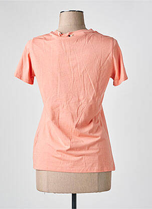 T-shirt sérigraphie manches courtes orange HUGO BOSS femme