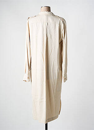 Trench tissage popeline sans capuche beige ASPESI femme
