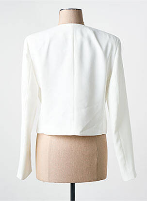 Veste chic tissage crêpe blanc HUGO BOSS femme