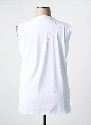 Chemisier coupe droite sans manche blanc RRD (ROBERTO RICCI DESIGNS) femme