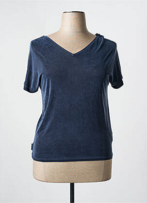 T-shirt col v manches courtes bleu RRD (ROBERTO RICCI DESIGNS) femme