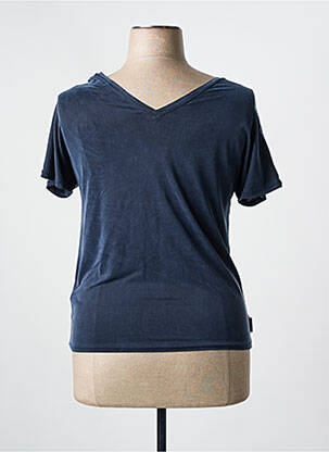 T-shirt col v manches courtes bleu RRD (ROBERTO RICCI DESIGNS) femme