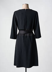 Robe mi-longue noir HUGO BOSS pour femme seconde vue