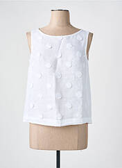 Top blanc WHYCI MILANO pour femme seconde vue