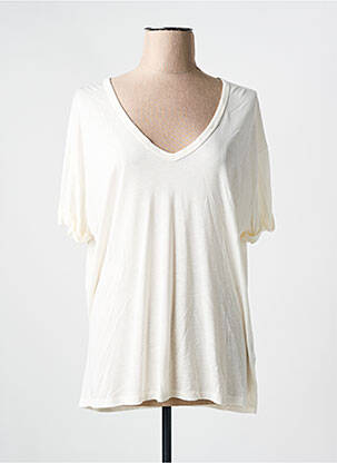 T-shirt beige HUGO BOSS pour femme