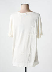 T-shirt beige HUGO BOSS pour femme seconde vue