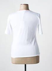 T-shirt blanc GRAN SASSO pour femme seconde vue