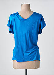 T-shirt bleu HUGO BOSS pour femme seconde vue
