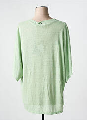 T-shirt vert HUGO BOSS pour femme seconde vue