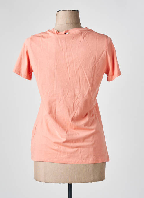 T-shirt sérigraphie manches courtes orange HUGO BOSS femme
