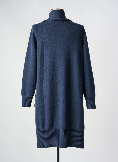 Gilet manches longues bleu GRAN SASSO femme