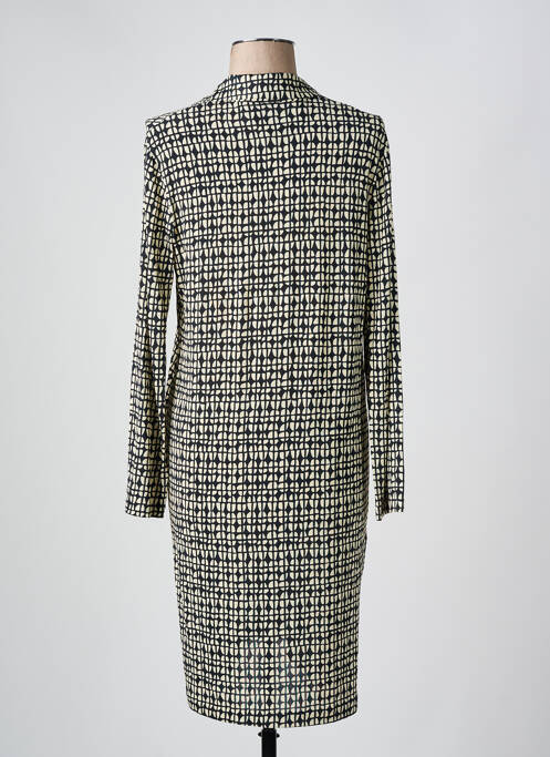 Manteau long noir SIYU femme