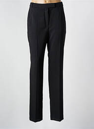 Pantalon chino fermeture zippée sous rabat avec crochet taille normale noir HUGO BOSS femme