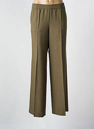 Pantalon large tissage crêpe taille normale vert HUGO BOSS femme
