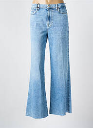 Jean coupe flare stretch taille normale bleu 7 FOR ALL MANKIND femme