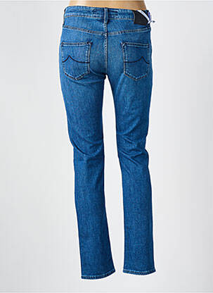 Jeans coupe slim stretch taille normale bleu JACOB COHEN femme
