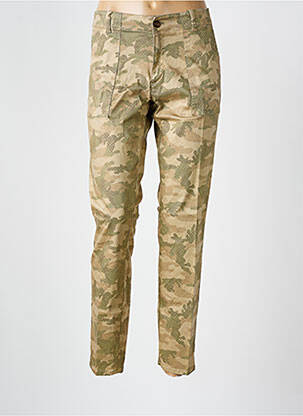 Pantalon chino tissage popeline taille normale or MASON'S femme