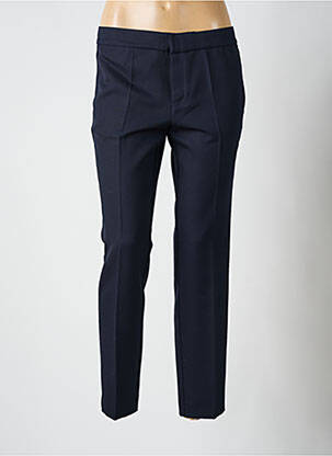 Pantalon chino taille normale taille normale bleu DMN femme