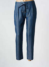 Pantalon 7/8 taille à pinces taille normale bleu HUGO BOSS femme