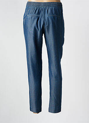 Pantalon 7/8 taille à pinces taille normale bleu HUGO BOSS femme