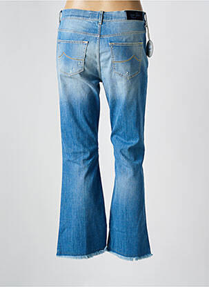 Jeans bootcut stretch taille basse bleu JACOB COHEN femme