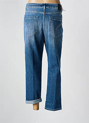 Jeans coupe droite stretch taille normale bleu DONDUP femme