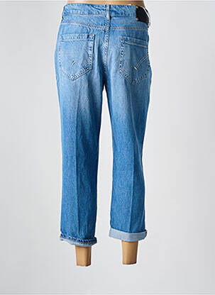 Jeans coupe droite stretch taille normale bleu DONDUP femme