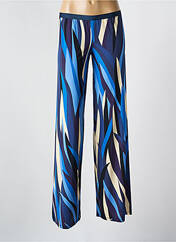 Pantalon flare bleu SIYU pour femme seconde vue
