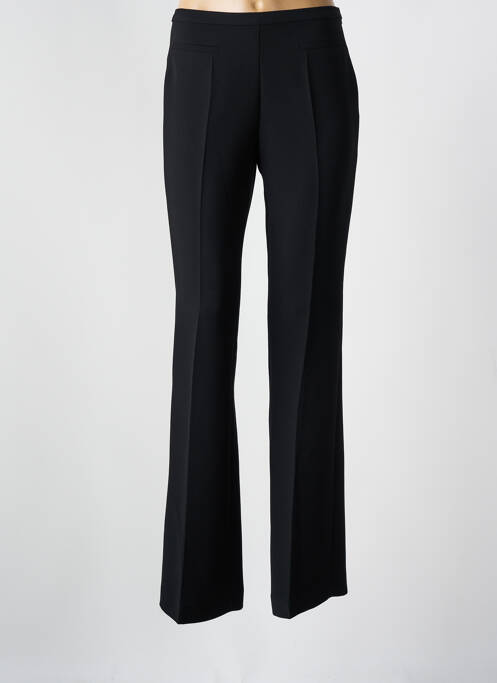 Pantalon flare taille normale taille normale noir DMN femme