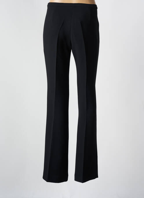 Pantalon flare taille normale taille normale noir DMN femme
