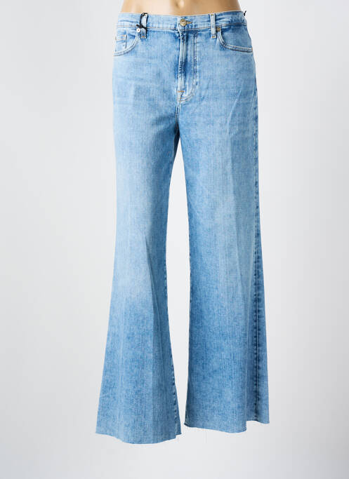 Jean coupe flare stretch taille normale bleu 7 FOR ALL MANKIND femme