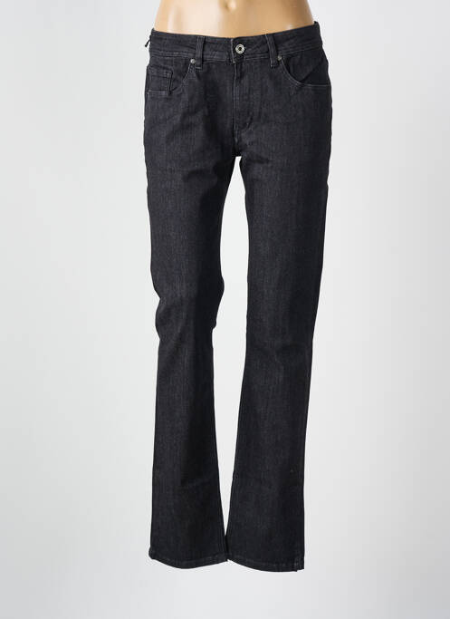 Jeans coupe slim taille basse taille basse noir KARL LAGERFELD femme