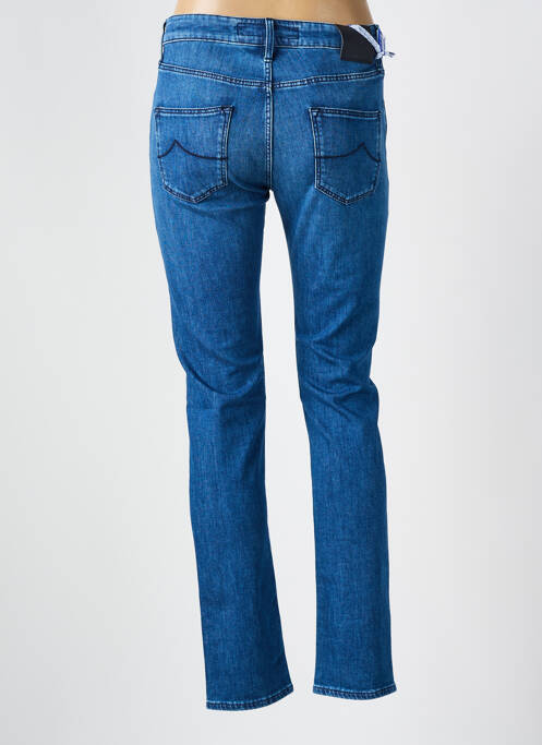 Jeans coupe slim stretch taille normale bleu JACOB COHEN femme