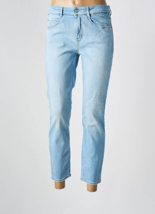 Jeans coupe slim stretch taille normale bleu HUGO BOSS femme