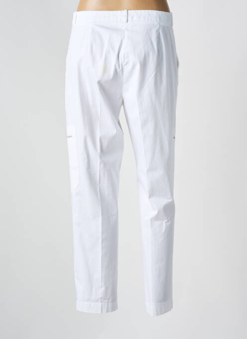 Pantalon cargo blanc FABIANA FILIPPI pour femme