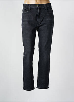 Jeans coupe droite stretch taille normale noir FOR ALL MANKIND femme
