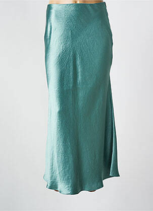 Jupe longue fermeture zip latéral vert HUGO BOSS femme