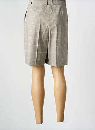 Bermuda fermeture zippée sous rabat avec crochet taille normale gris HUGO BOSS femme