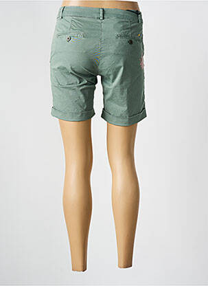 Short fermeture zippée sous rabat boutonné taille normale vert MASON'S femme
