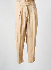 Pantalon droit beige HUGO BOSS pour femme seconde vue