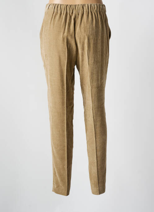 Pantalon slim taille élastique taille normale marron FABIANA FILIPPI femme