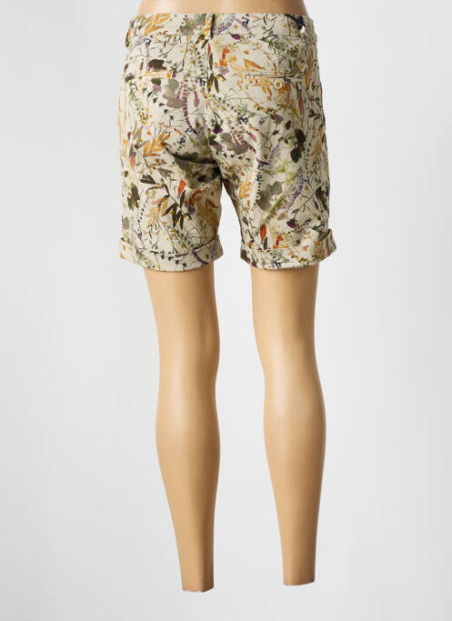 Bermuda coupe chino taille normale beige MASON'S femme