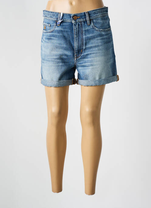 Short tissage denim taille normale bleu JACOB COHEN femme