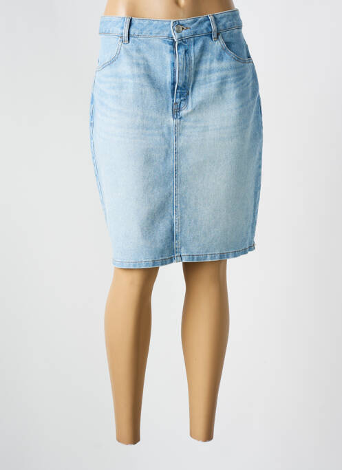 Jupe courte bleu HUGO BOSS pour femme