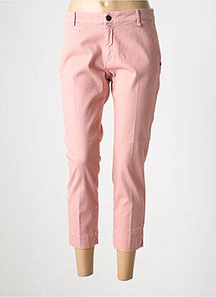 Pantalon 7/8 stretch taille normale rose MASON'S femme