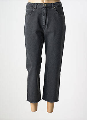 Jeans coupe droite stretch taille normale noir HUGO BOSS femme