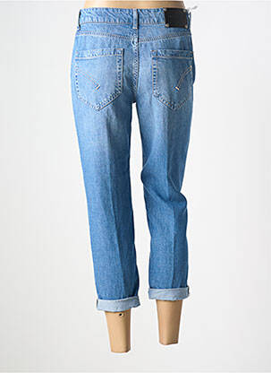 Jeans coupe slim stretch taille haute bleu DONDUP femme