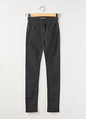 Jeans coupe slim stretch taille normale noir KARL LAGERFELD femme