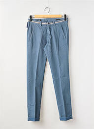 Pantalon chino tissage popeline taille normale bleu MASON'S femme
